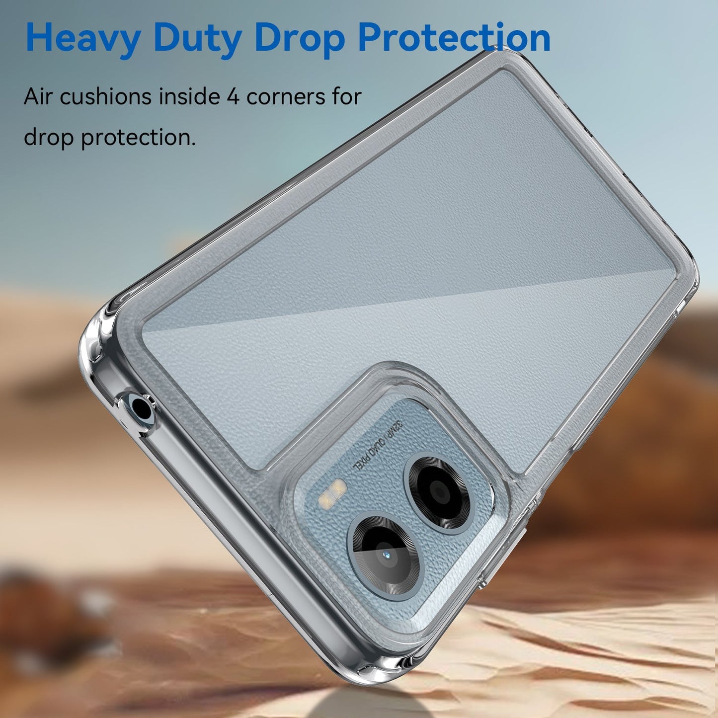 Moto G05 Soft Gel Case [Clear]