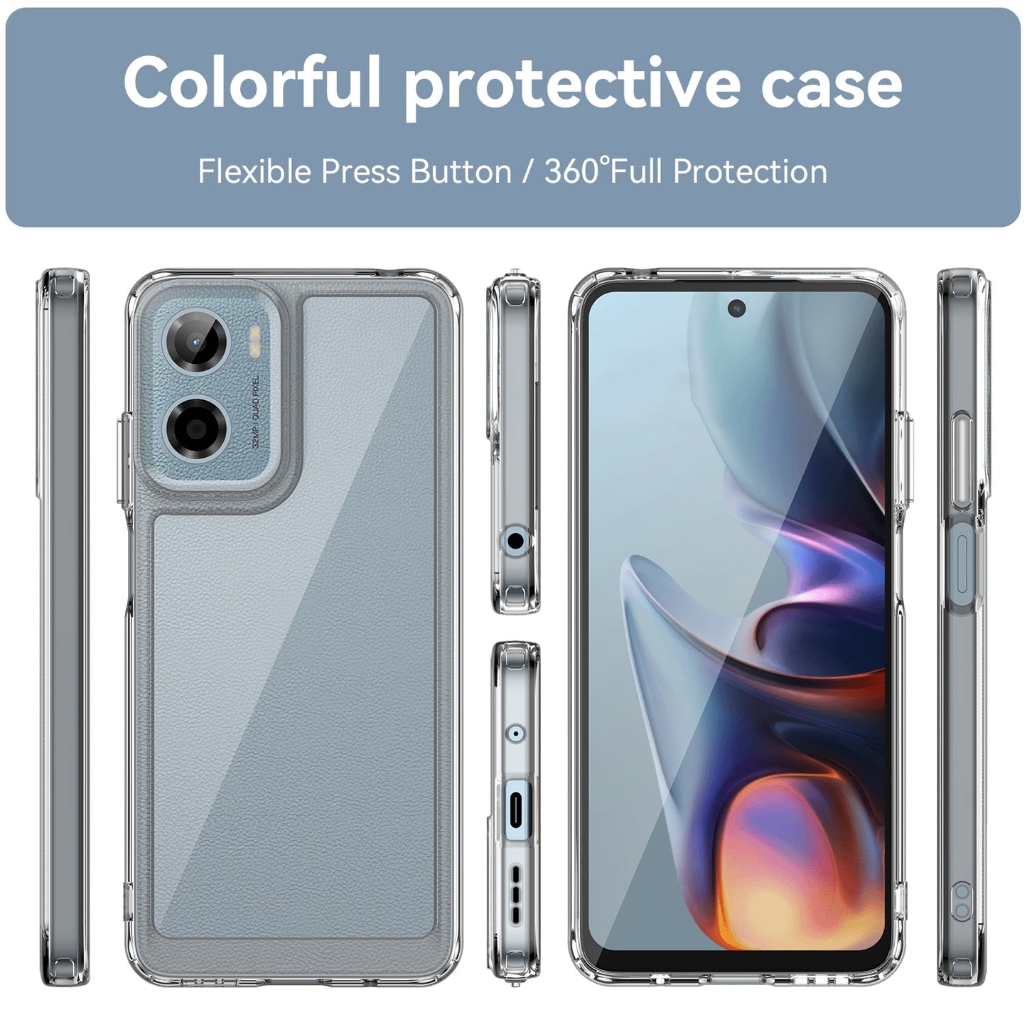 Moto G05 Soft Gel Case [Clear]