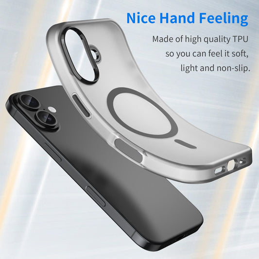 Iphone 17 Magsafe Soft Matte Case [Black]