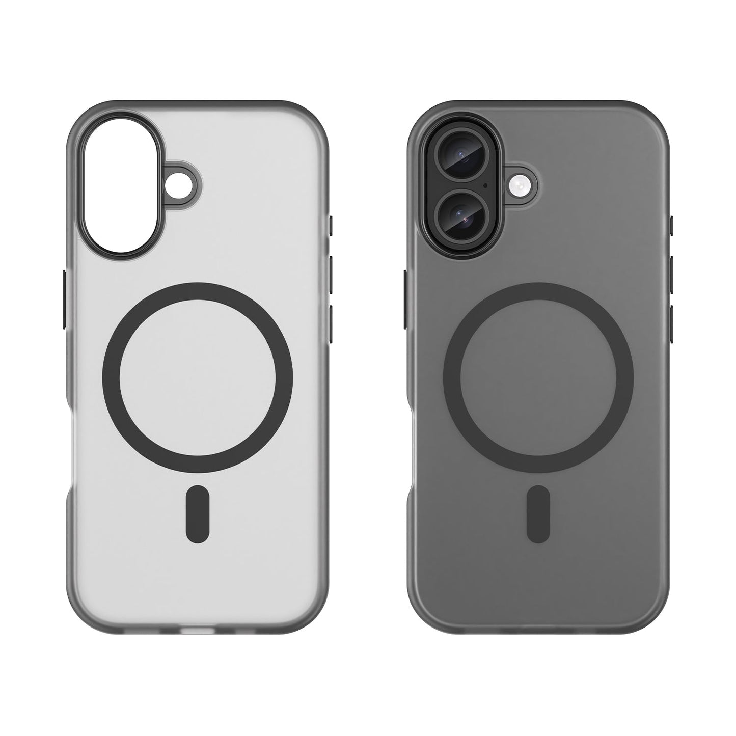 Iphone 17 Magsafe Soft Matte Case [Black]