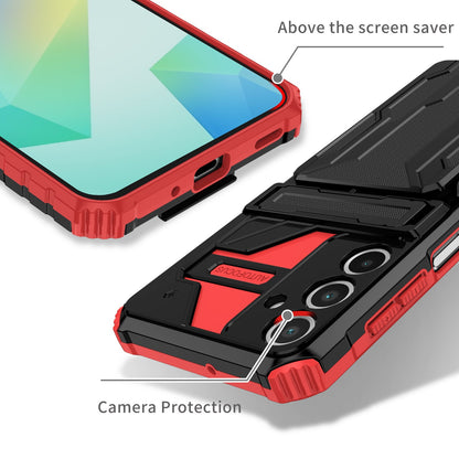 Galaxy A16 5G Kickstand Heavy Duty Case [Red]