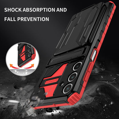 Galaxy A16 5G Kickstand Heavy Duty Case [Red]