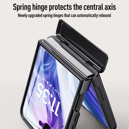 Razr 50 Ultra Electroplated Hinge Case [Black]