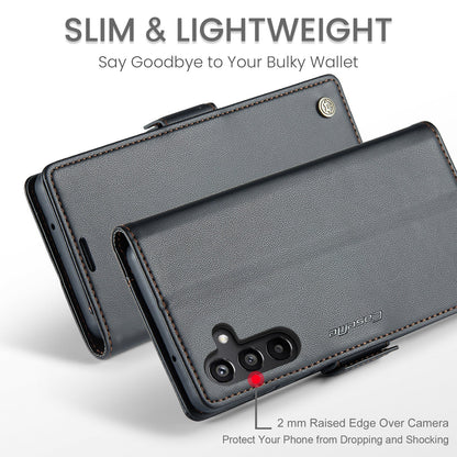 Samsung Galaxy A15 Pu Wallet Case [Black]