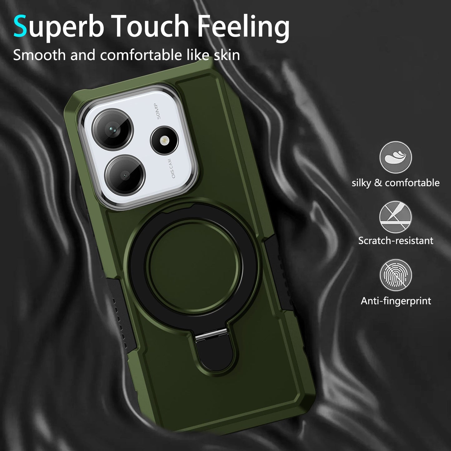 Xiaomi Redmi Note 14 5G Heavy Duty Case [Green]