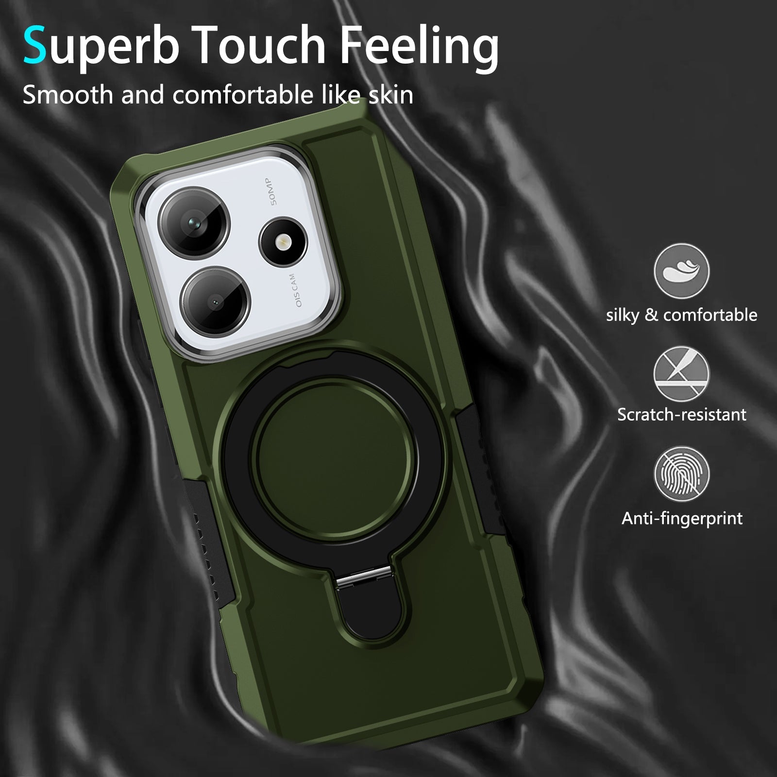 Xiaomi Redmi Note 14 5G Heavy Duty Case [Green]