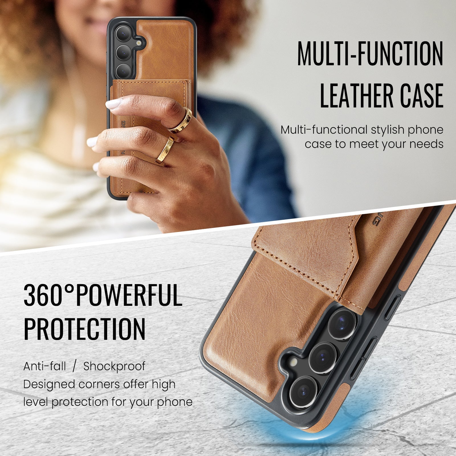 Galaxy S25 Plus Magsafe Wallet [Brown]