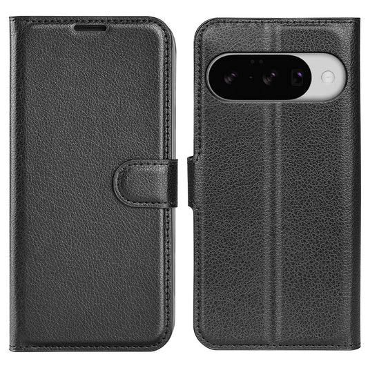 Google Pixel 10 Pro Pu Wallet Case [Black]