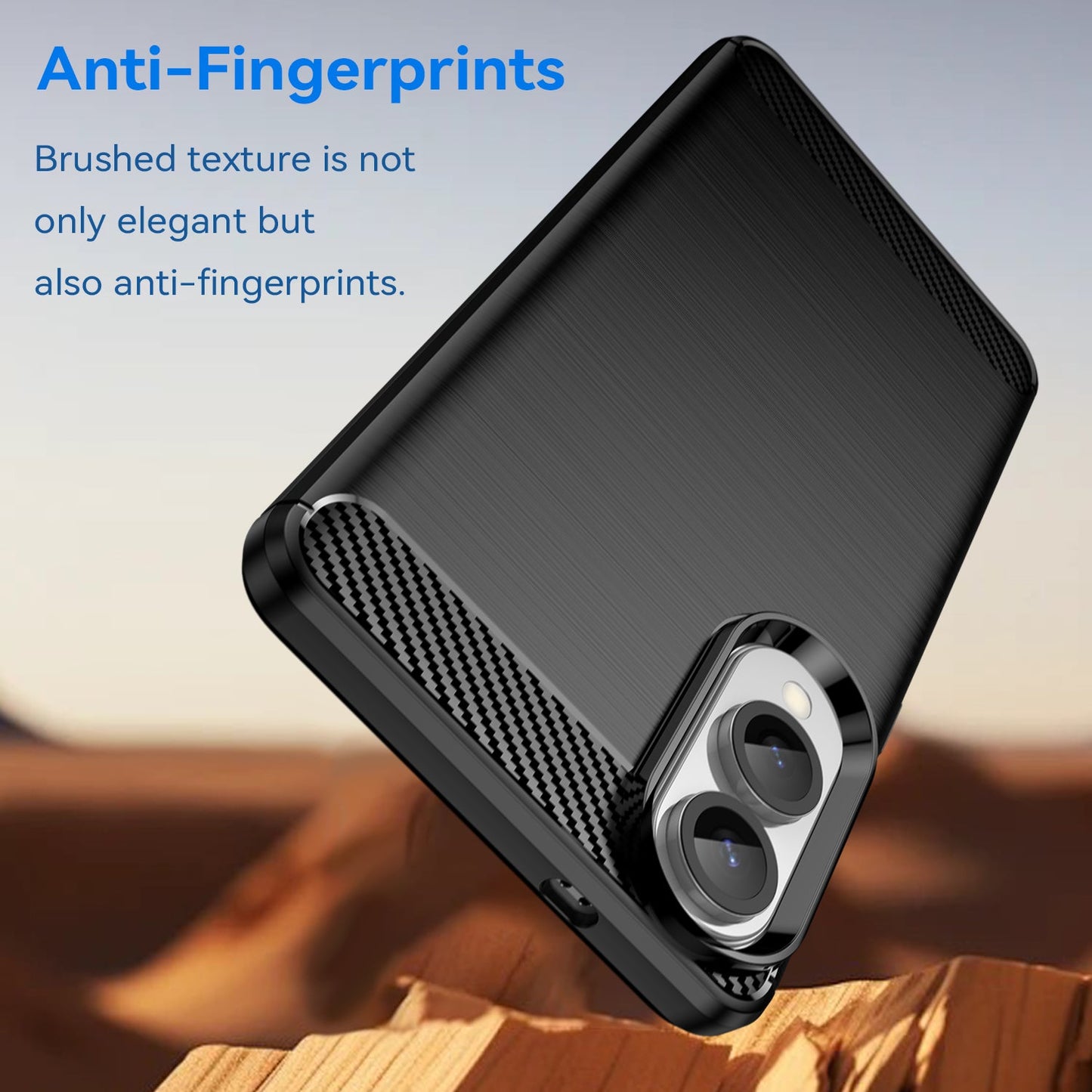 Samsung Galaxy S25 Edge Carbon Fibre Case [Black]