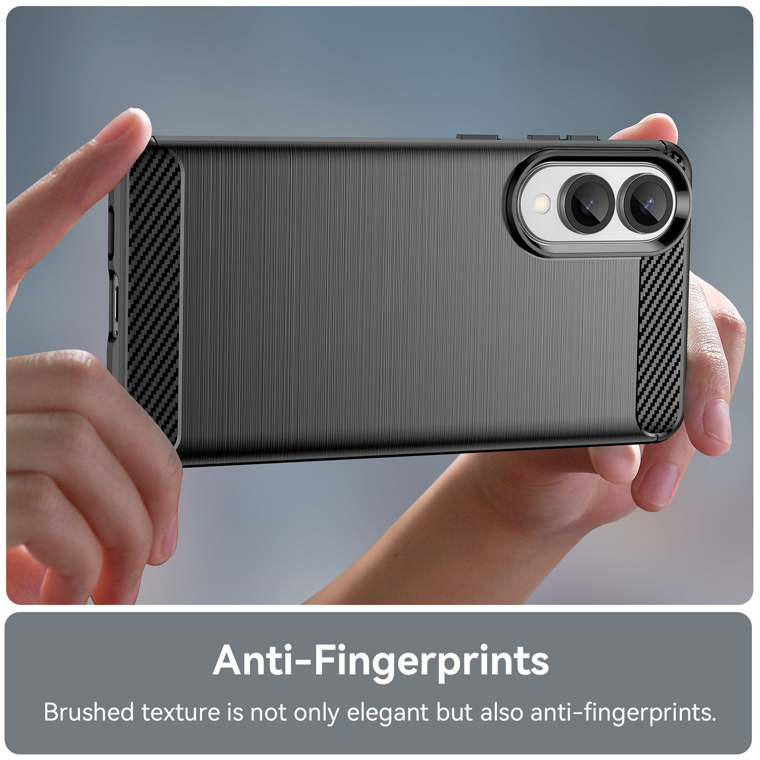 Samsung Galaxy S25 Edge Carbon Fibre Case [Black]