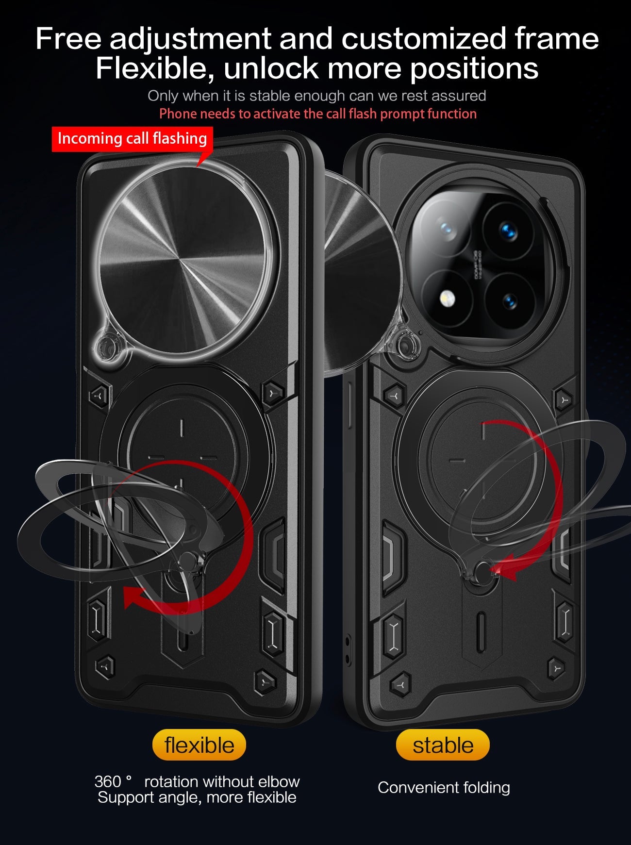 Xiaomi Redmi Note 14 Pro Plus 5G Heavy Duty Case [Red]