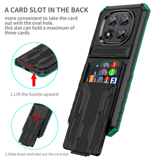 Xiaomi Redmi Note 14 Pro 5G Heavy Duty Case [Teal]