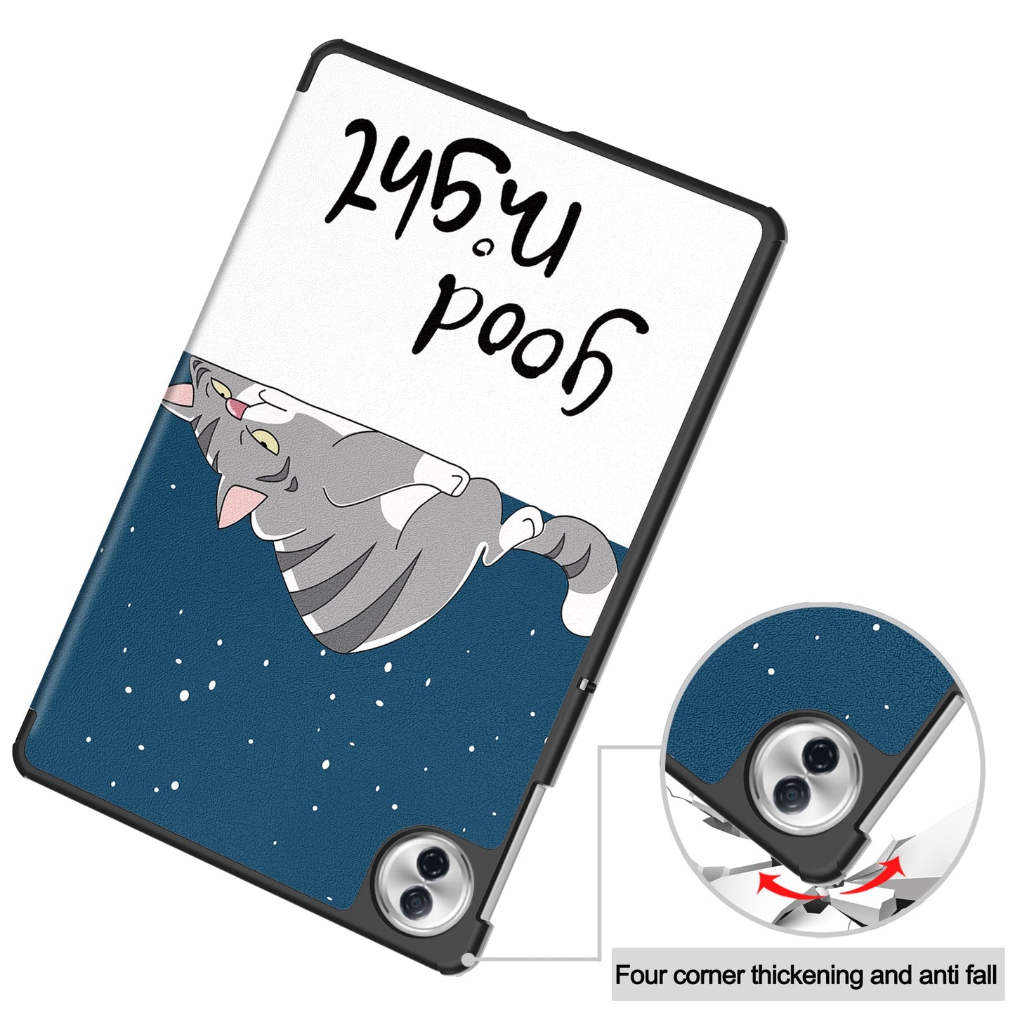 Honor Pad 10 12.1 Designer Tri-fold Case [Lazycat]