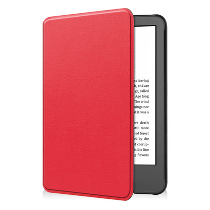 Kindle Touch 6" (11th Gen 2024) Tri-fold Pu Case [Red]