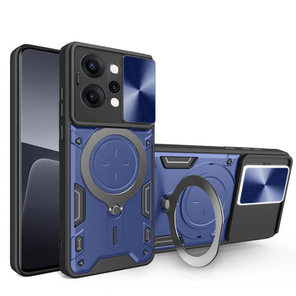 Oppo Reno 14 Pro 5g Ring Kickstand Case [Navy]