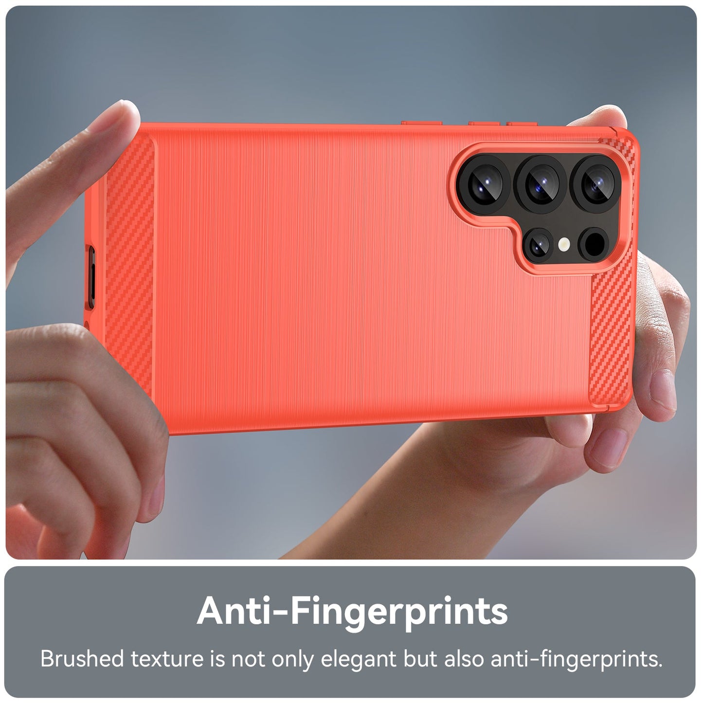 Galaxy S25 Ultra Carbon Fibre Case [Red]