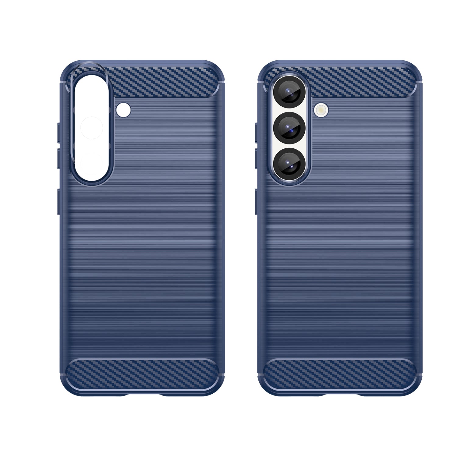 Galaxy S25 Carbon Fibre Case [Navy]