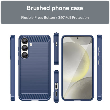 Galaxy S25 Carbon Fibre Case [Navy]