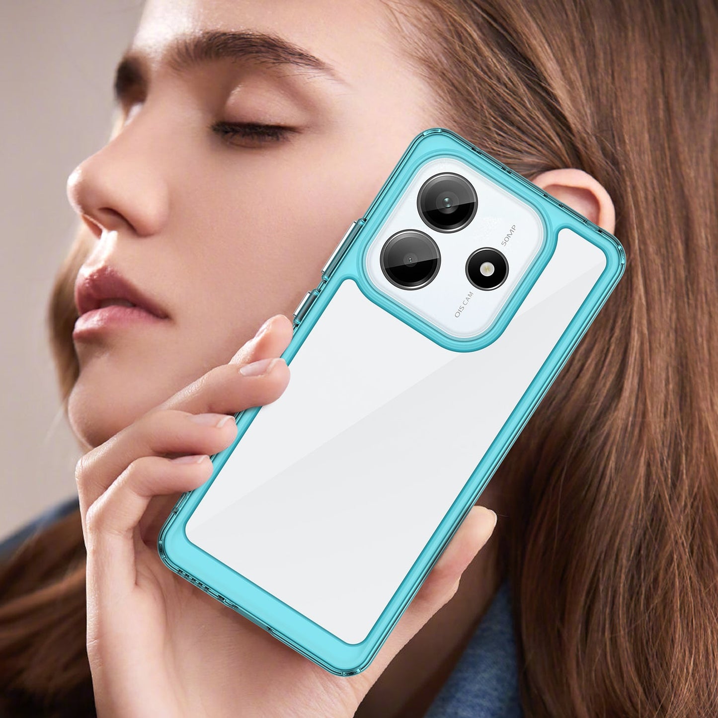 Xiaomi Redmi Note 14 5G Soft Gel Case [Clear Blue]