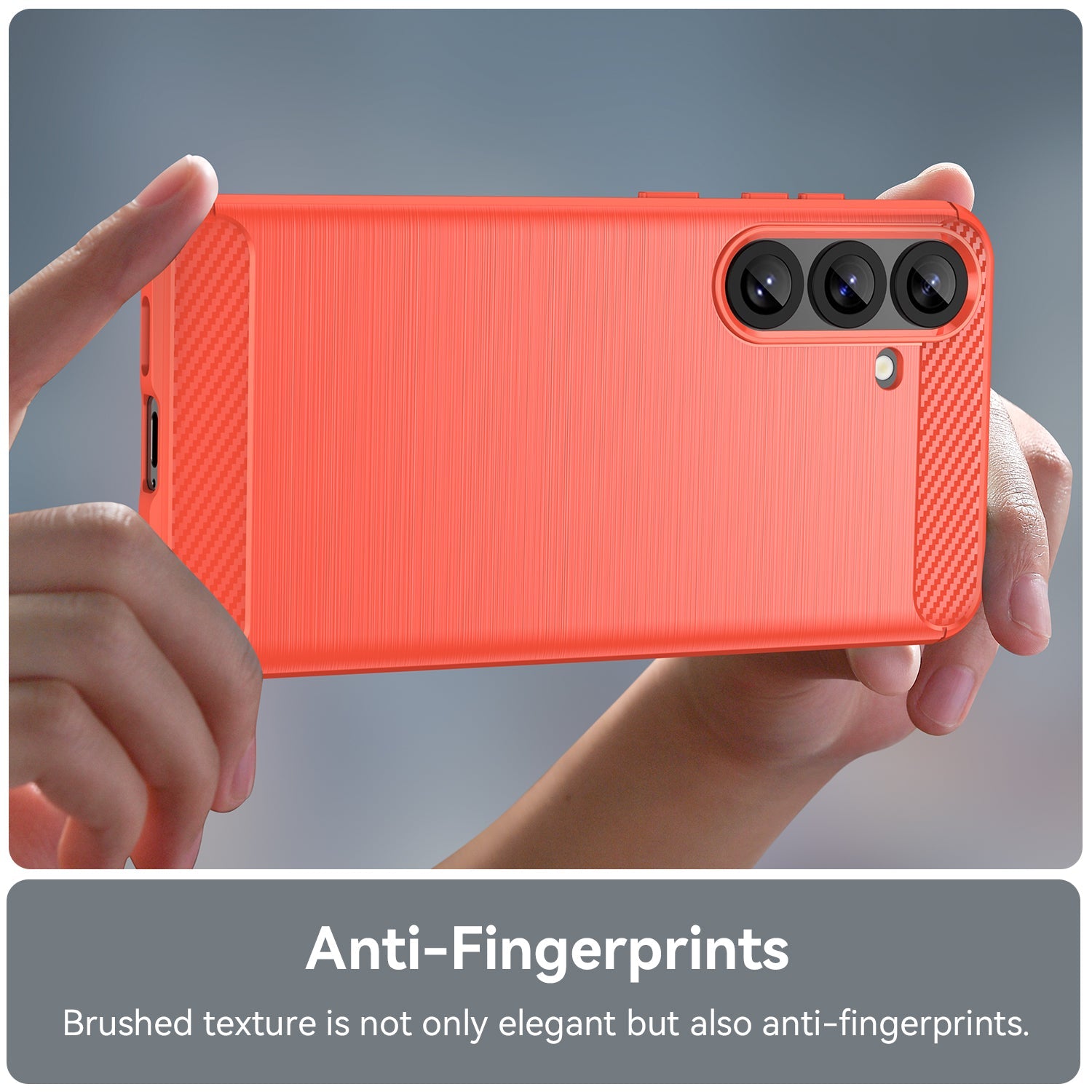 Galaxy S25 Plus Carbon Fibre Case [Red]