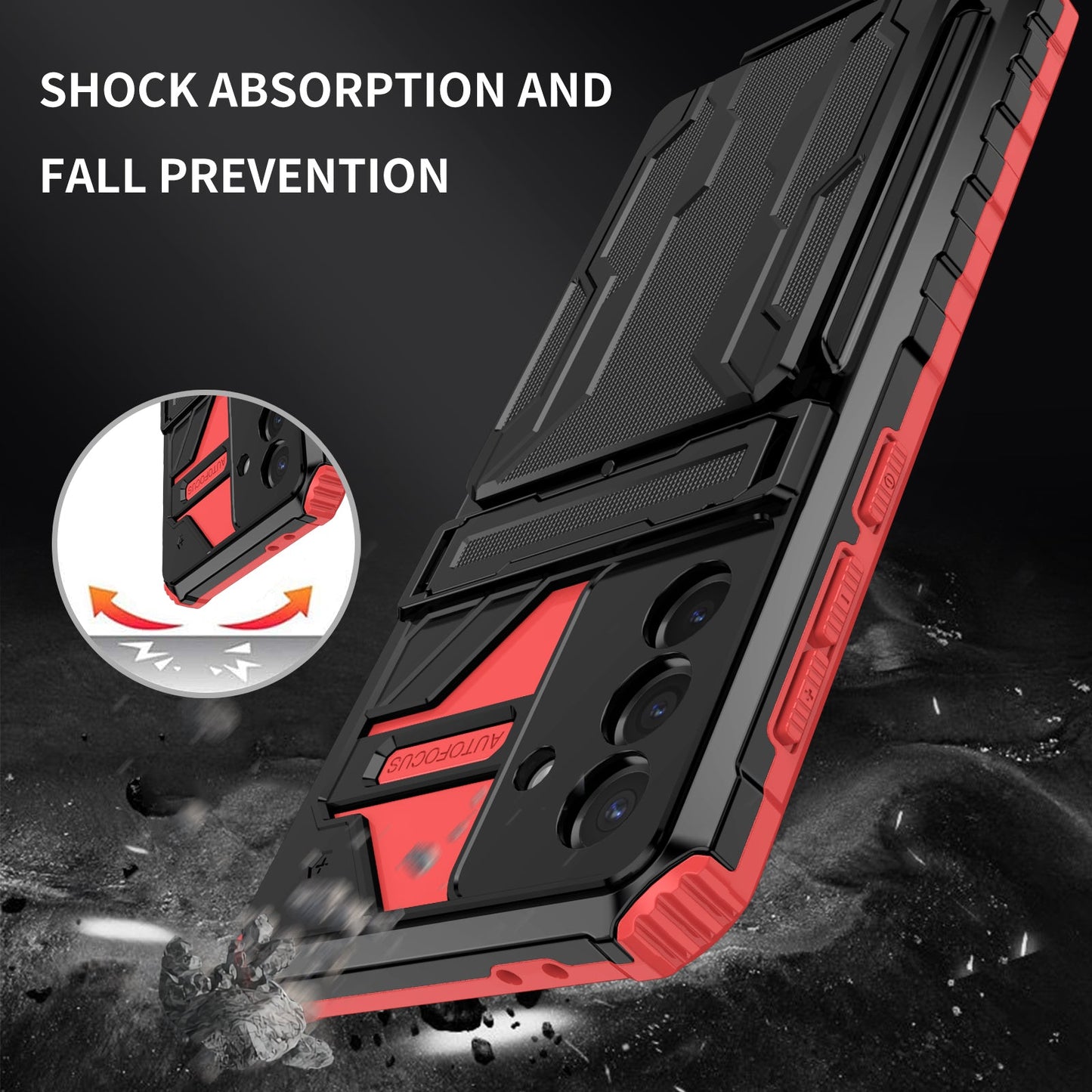 Galaxy A36 5G Heavy Duty Case [Red]