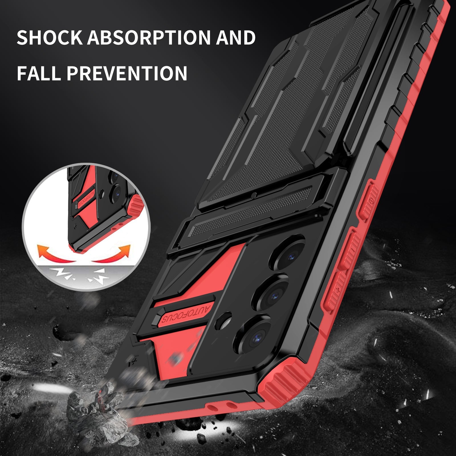 Galaxy A36 5G Heavy Duty Case [Red]
