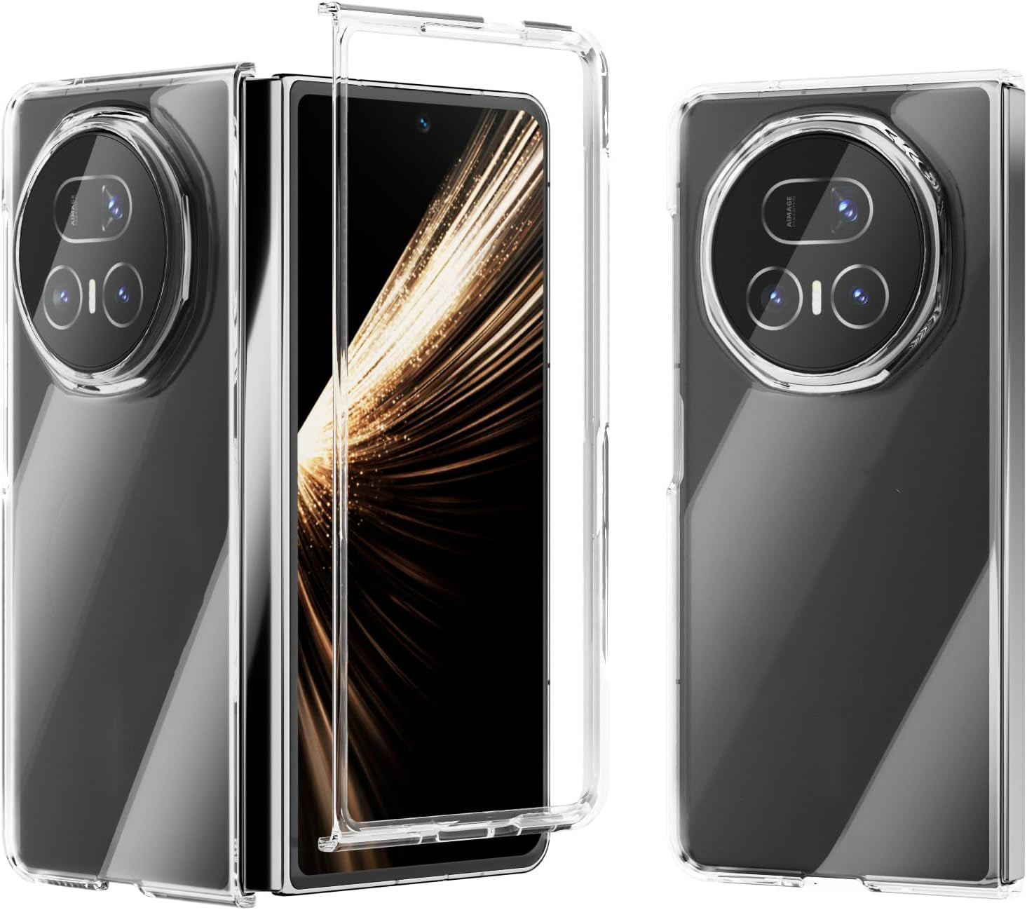 Honor Magic V5 Clear Hard Pc Case [Clear]