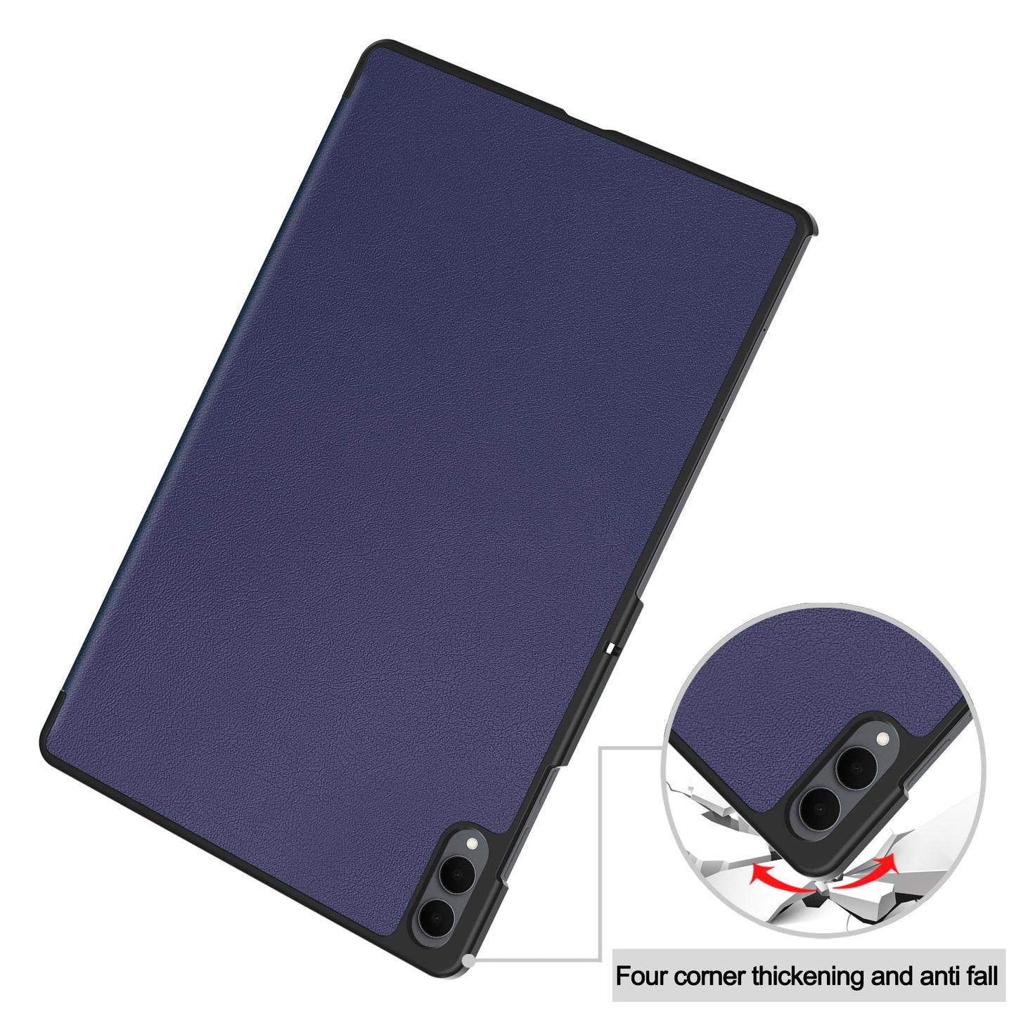 Galaxy Tab S11 Ultra Tri-fold Pu Case [Navy]