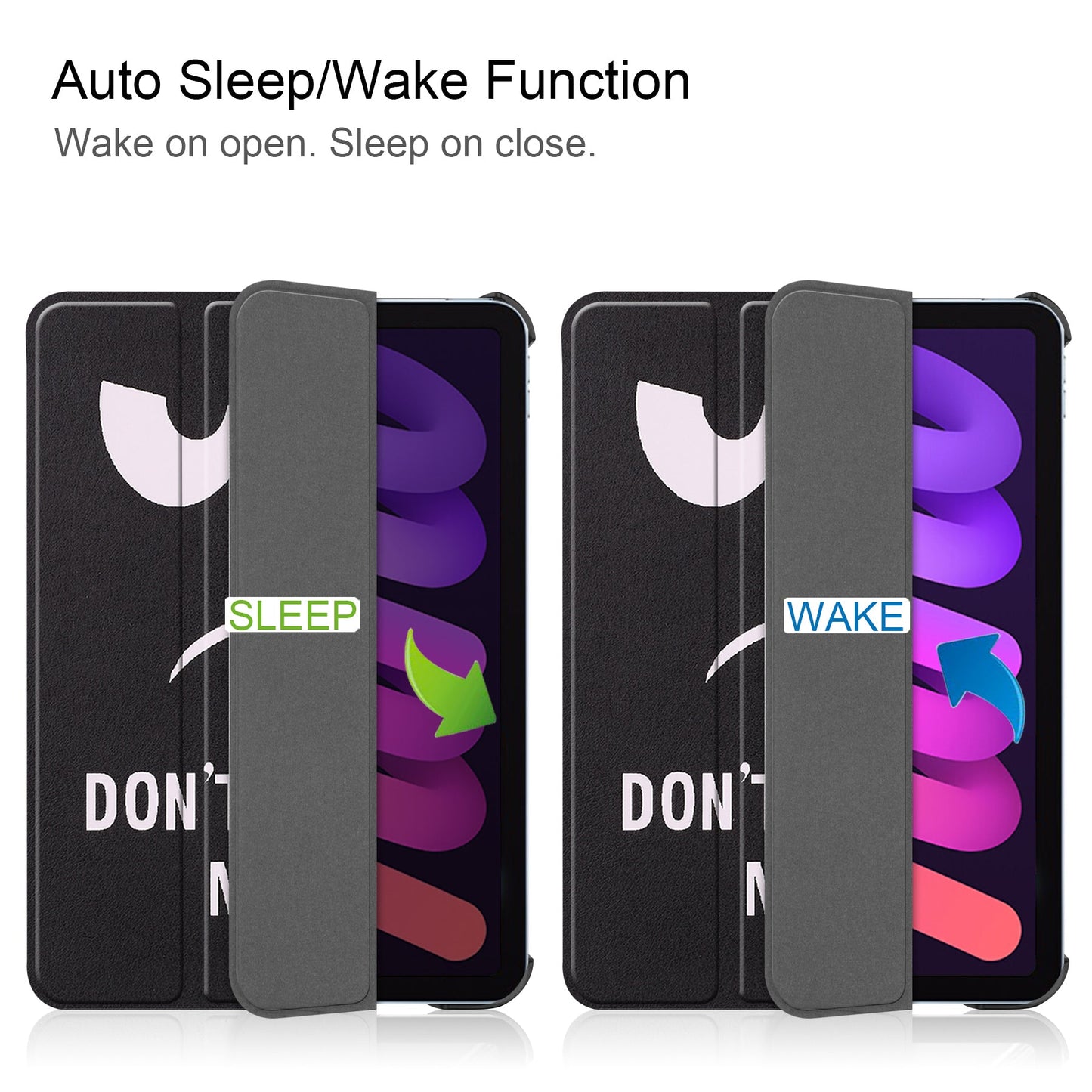 Ipad Mini 7 (A17 Pro 2024) Designer Tri-fold Case [Notouch]