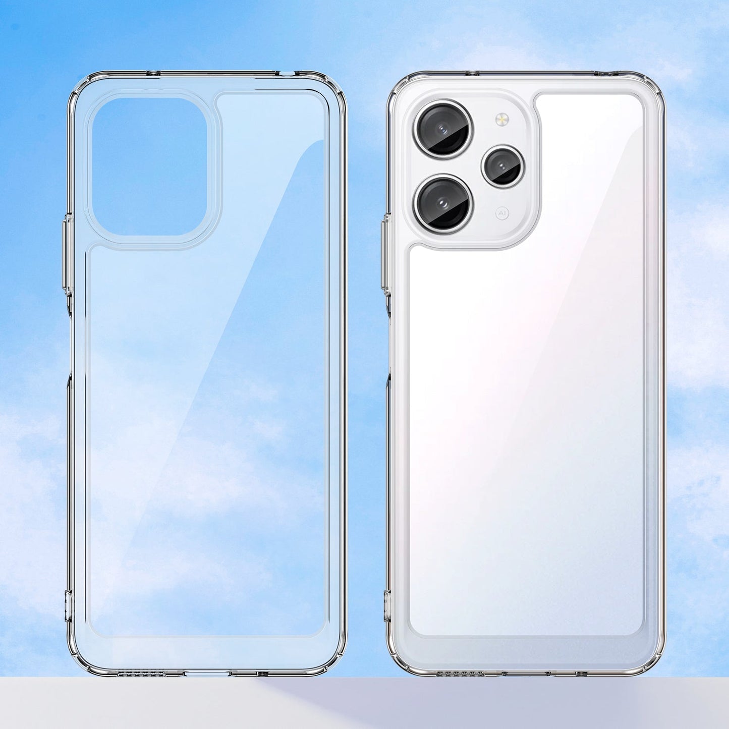 Xiaomi Redmi 12 5G Soft Gel Bumper Case [Clear]