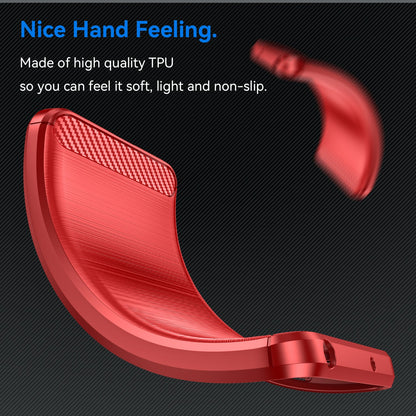 Oneplus Nord 4 Carbon Fibre Case [Red]