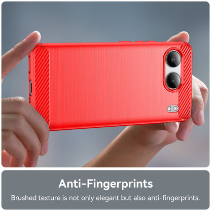 Oneplus Nord 4 Carbon Fibre Case [Red]