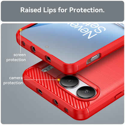 Oneplus Nord 4 Carbon Fibre Case [Red]
