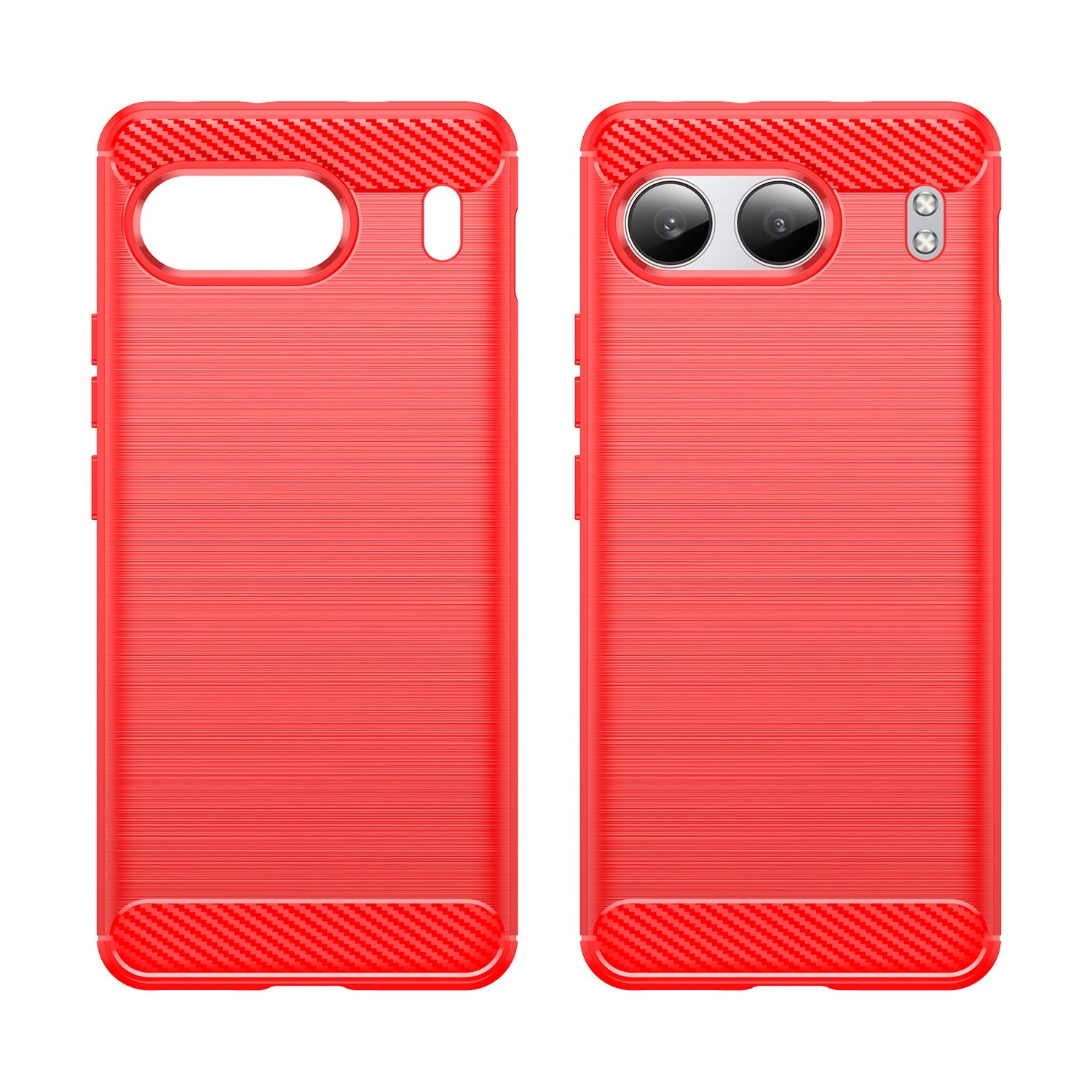 Oneplus Nord 4 Carbon Fibre Case [Red]