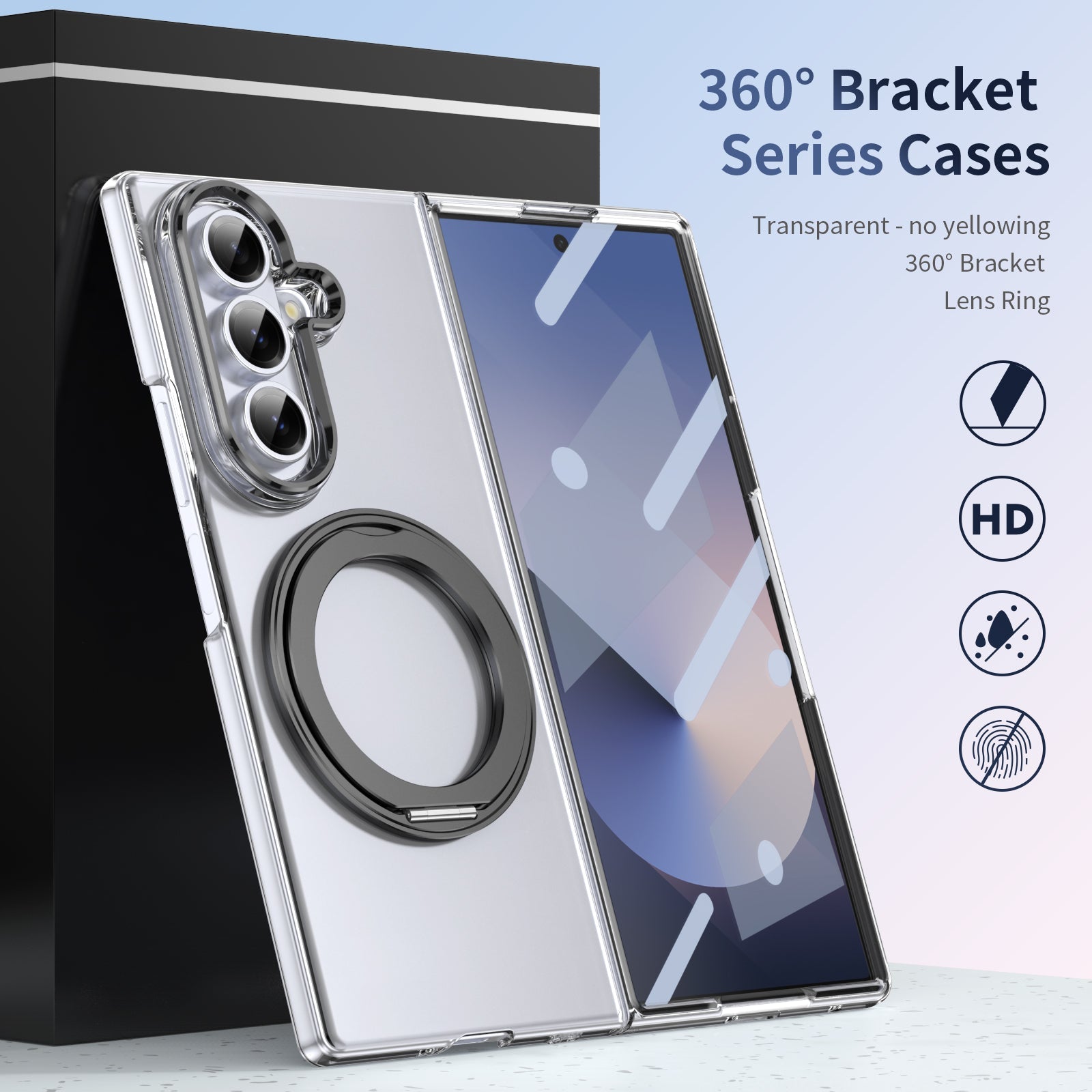 Galaxy Z Fold 7 Magsafe Stand Case [Black]