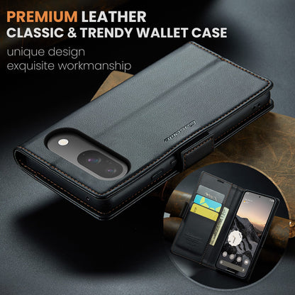 Google Pixel 10 Pu Wallet Case [Black]