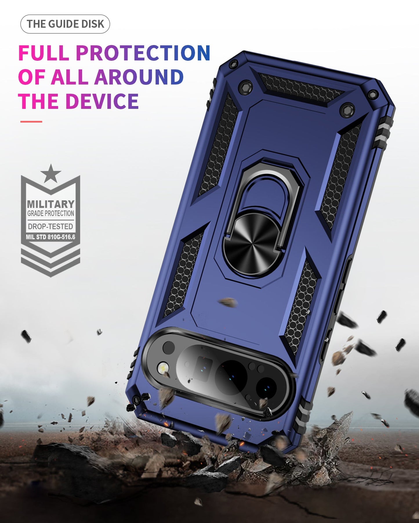 Google Pixel 9 Pro Military Armour Case [Navy]