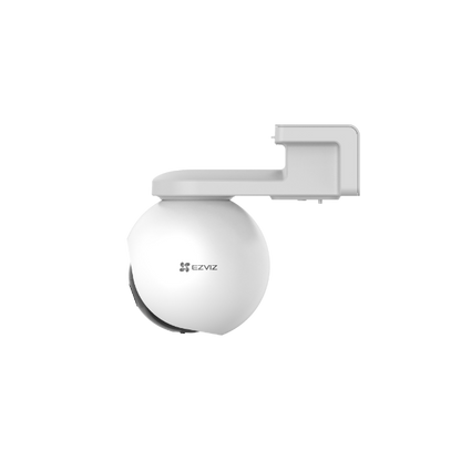EZVIZ 4K 8MP Outdoor Wifi PT Security Camera. 10400mAh Battery 1/3” Progressive Scan CMOS, 4mm Lens. IR 30m, 3D DNR, Digital WDR, Pan: 340, Tilt: