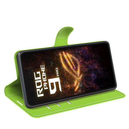 Asus Rog Phone 9 Pro Pu Wallet Case [Green]