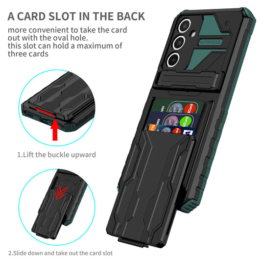 Galaxy A16 5G Kickstand Heavy Duty Case [Teal]