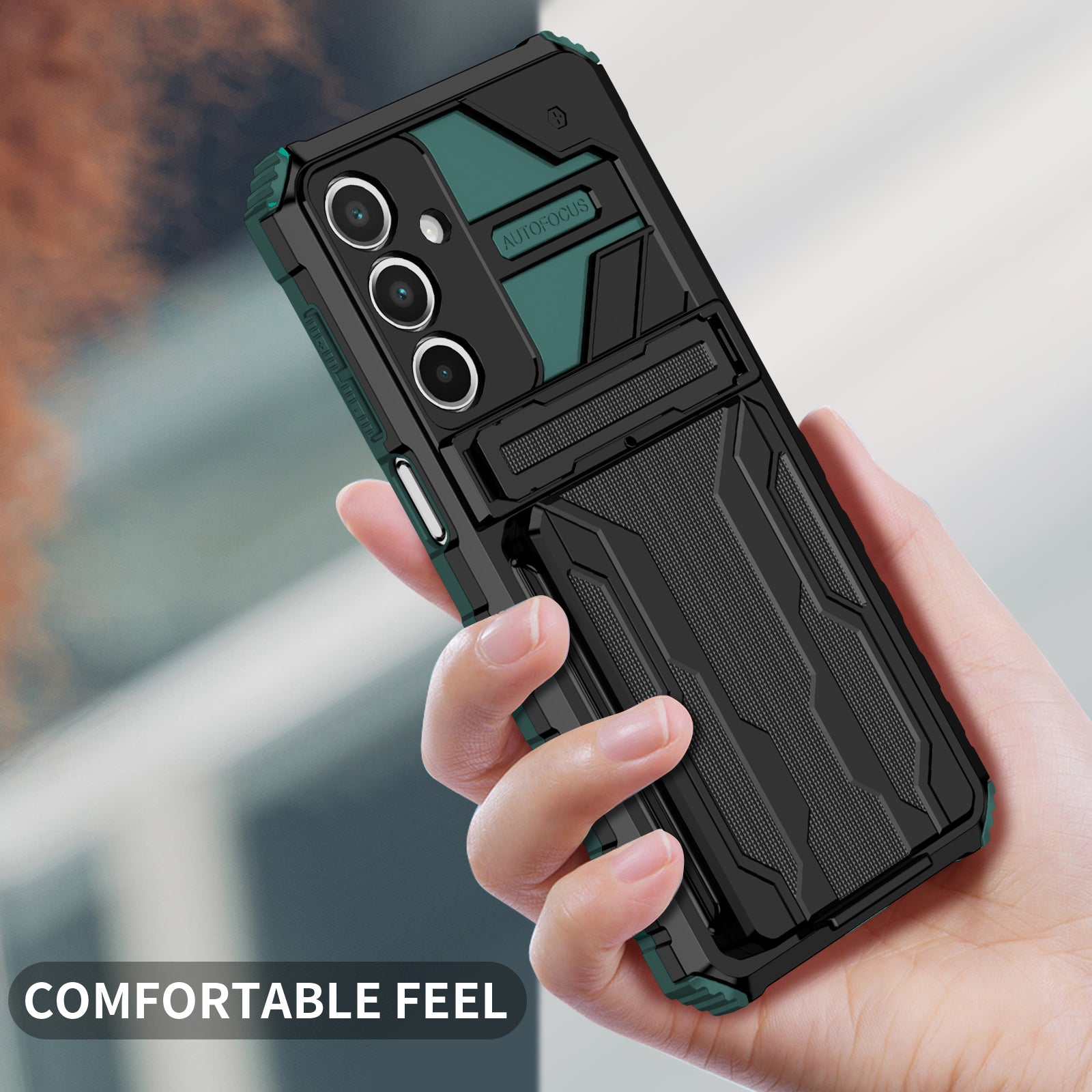 Galaxy A16 5G Kickstand Heavy Duty Case [Teal]