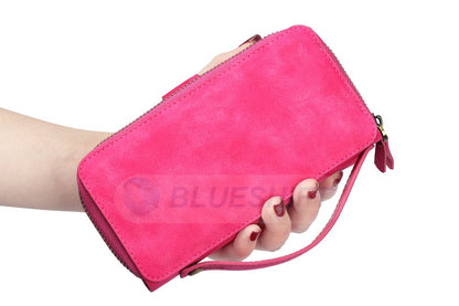 Samsung Galaxy Note 5 Deluxe Zipper Case Rose