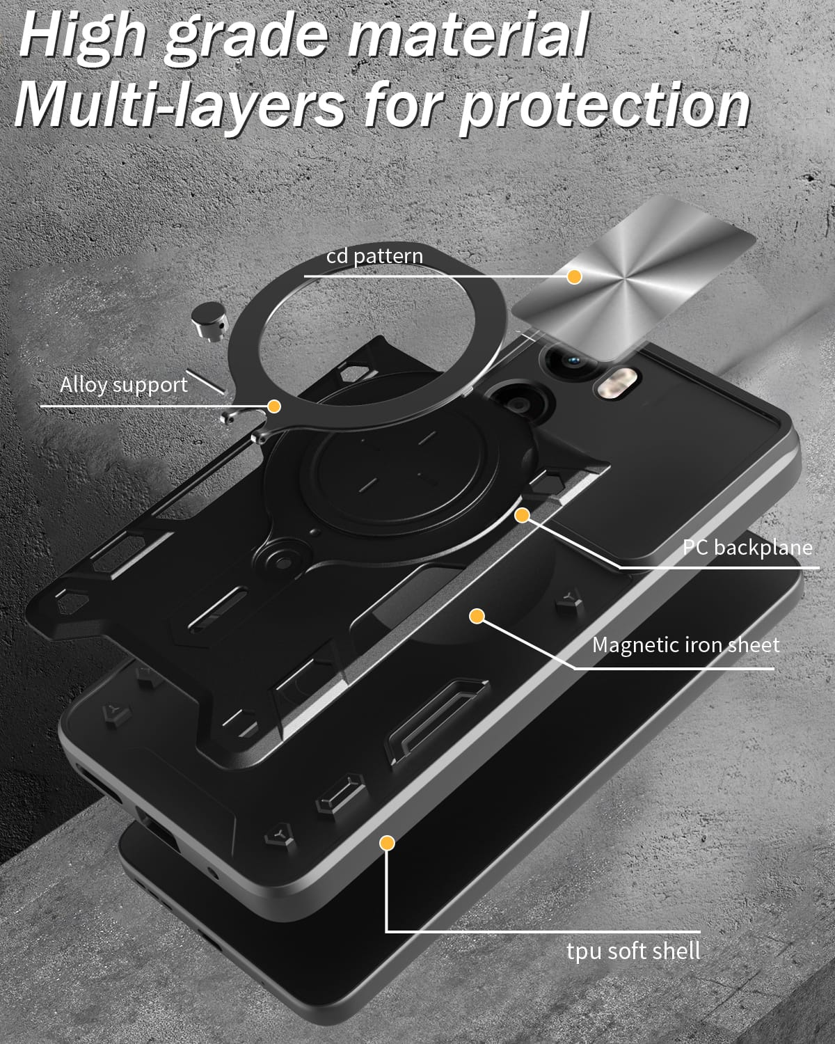 Moto G05 Heavy Duty Case [Purple]