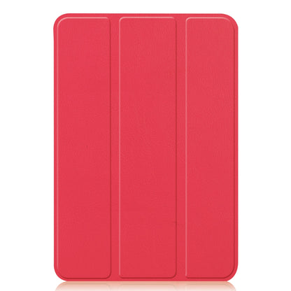 Ipad Mini 7 (A17 Pro 2024) Tri-fold Pu Case [Red]