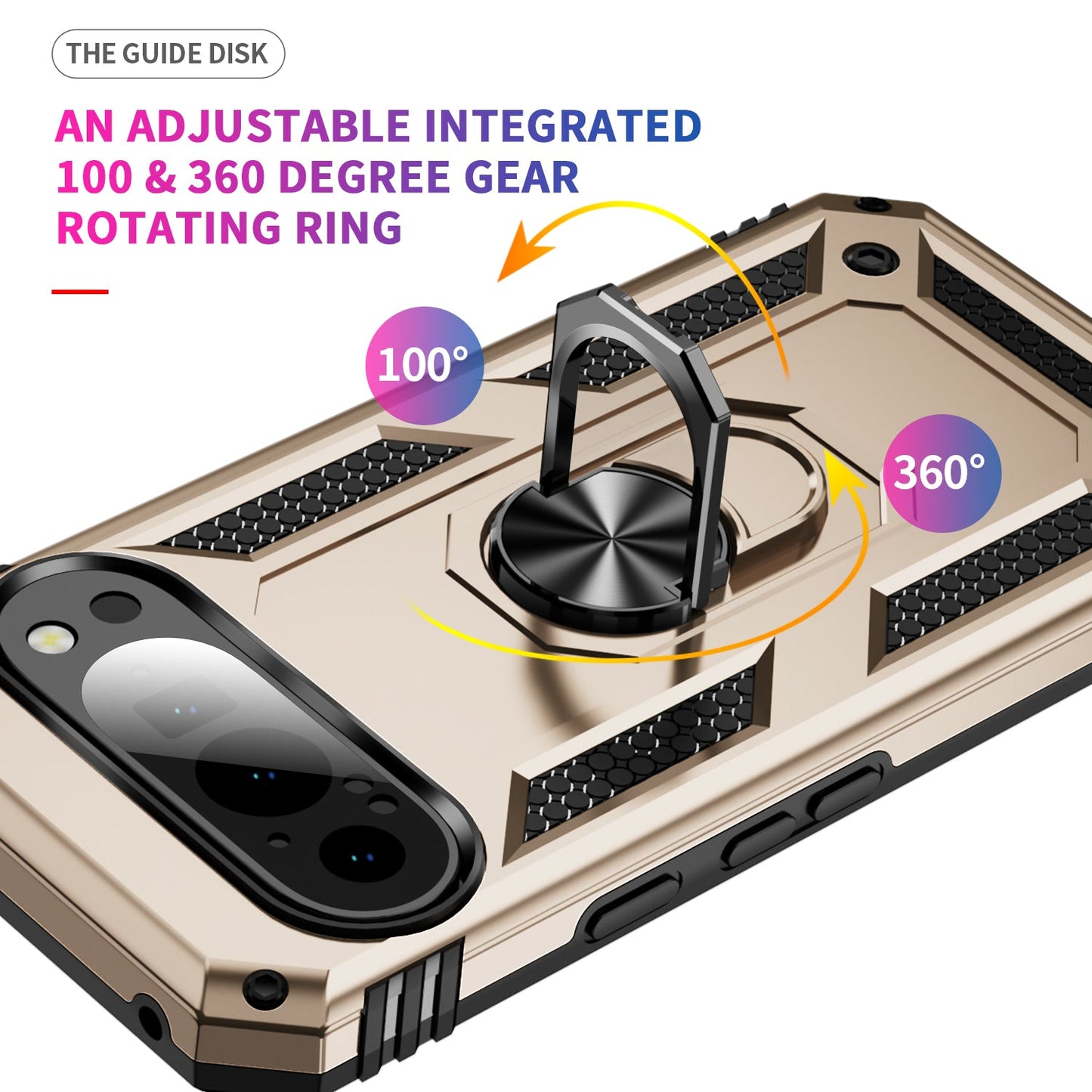 Google Pixel 9 Pro Military Armour Case [Gold]