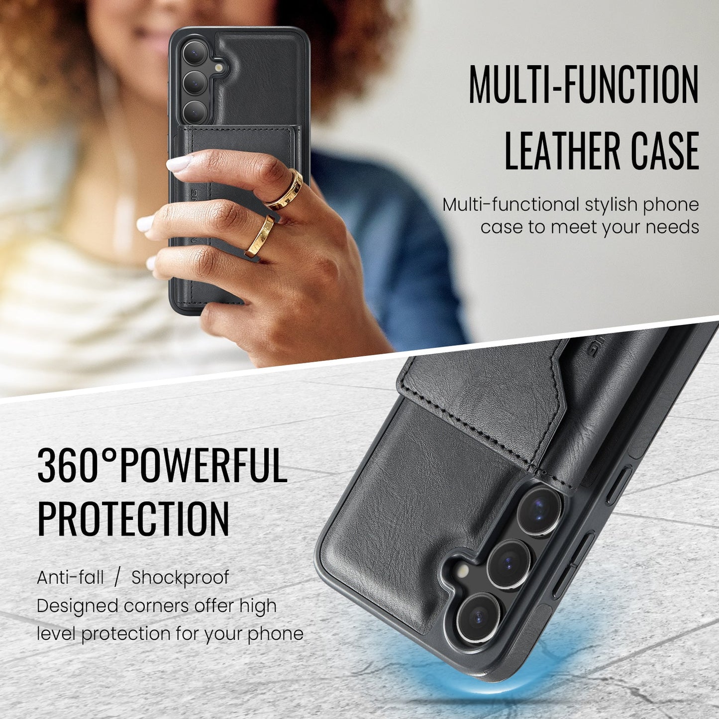 Galaxy S25 Magsafe Wallet [Black]