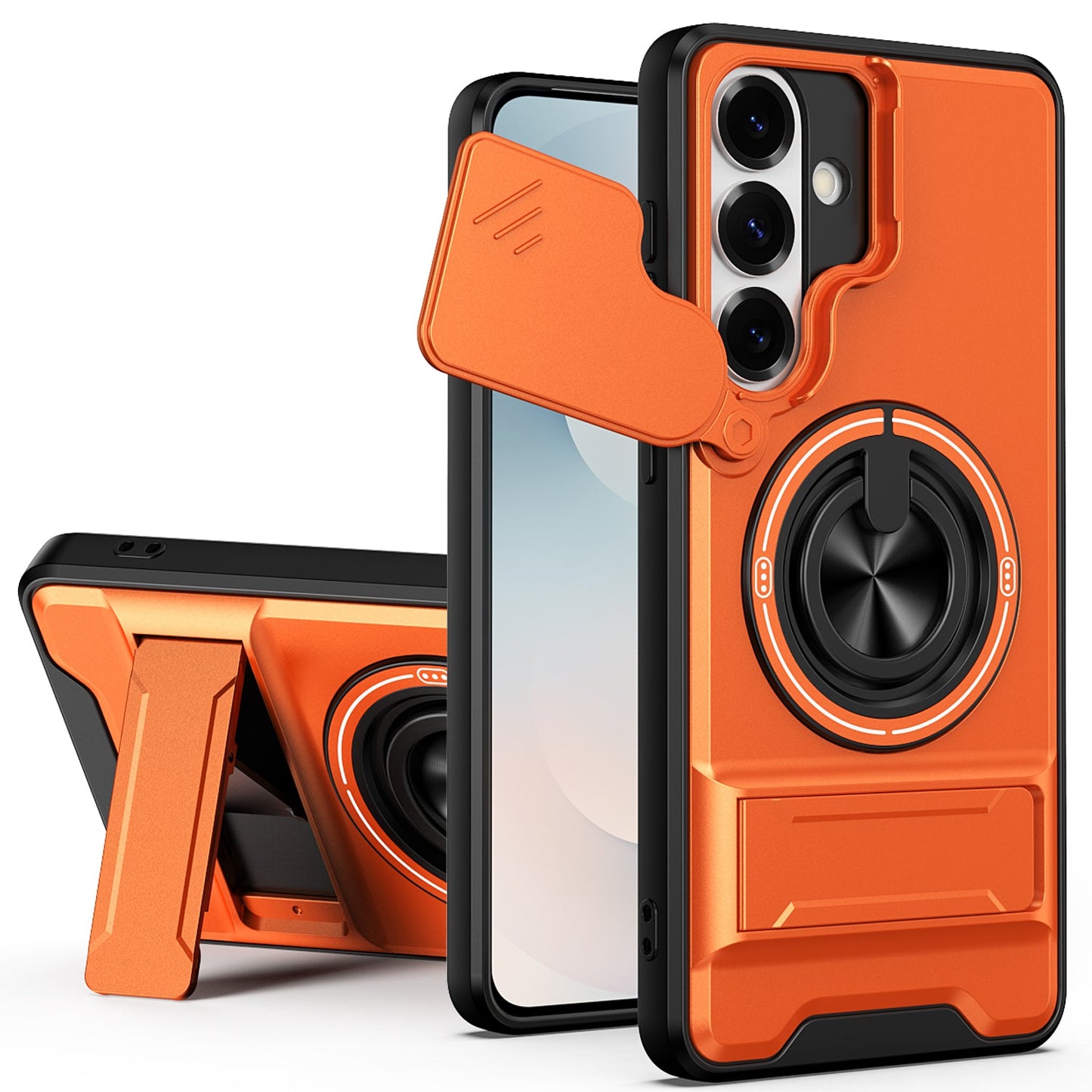 Galaxy S26 Plus Magsafe Sliding Cover Case [Orange]