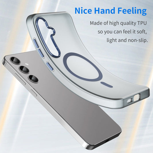 Galaxy S24 Plus / S25 Plus Magsafe Soft Matte Case [Navy]