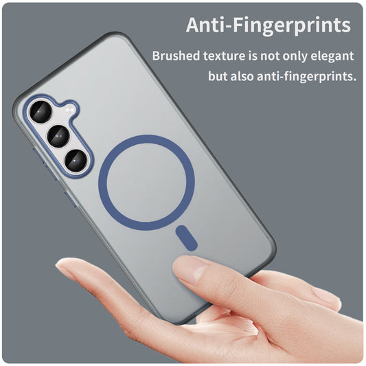 Galaxy S24 Plus / S25 Plus Magsafe Soft Matte Case [Navy]