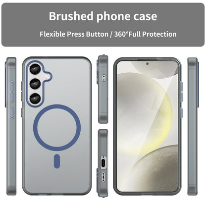 Galaxy S24 Plus / S25 Plus Magsafe Soft Matte Case [Navy]